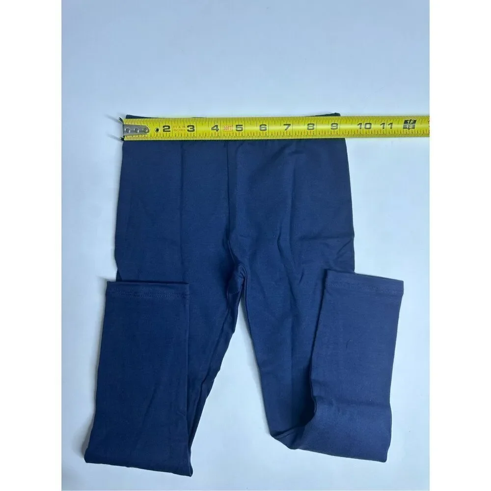 NWT The Children's Place Girl's Full-Length Leggings, Navy, S (5/6)